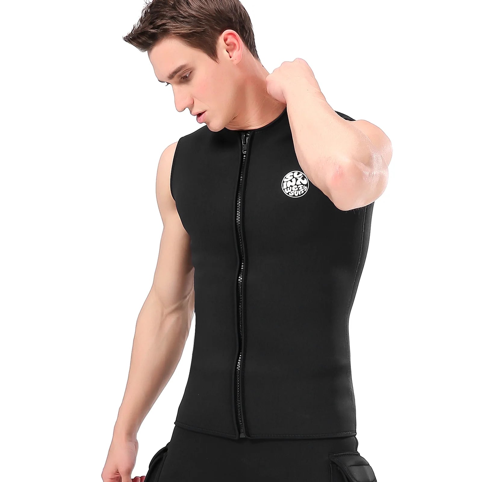 3mm Neoprene Sleeveless Wetsuit Vest G6236