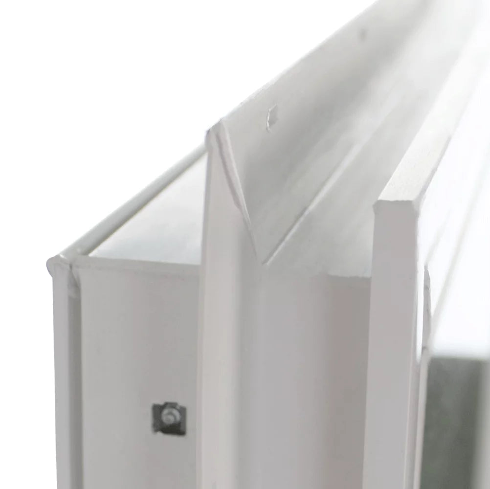72" x 12" Double Pane Picture Window with Grids Low-E Window H697