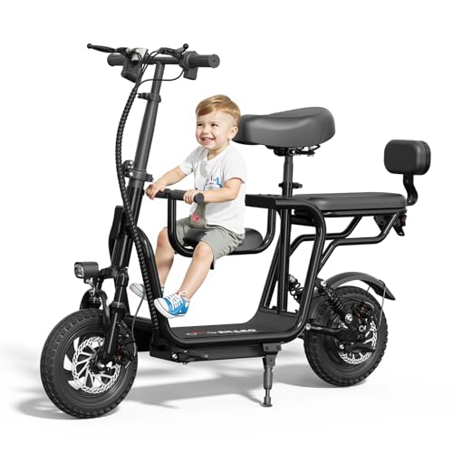 Electric Scooter with Adjustable Seat O44110