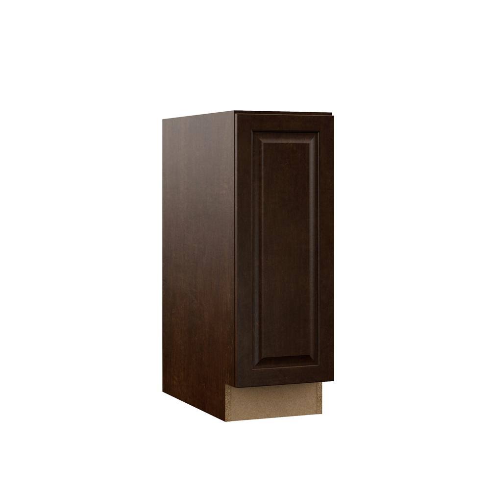 Full Height Door Base Kitchen Cabinet in Espresso, Brown I4268