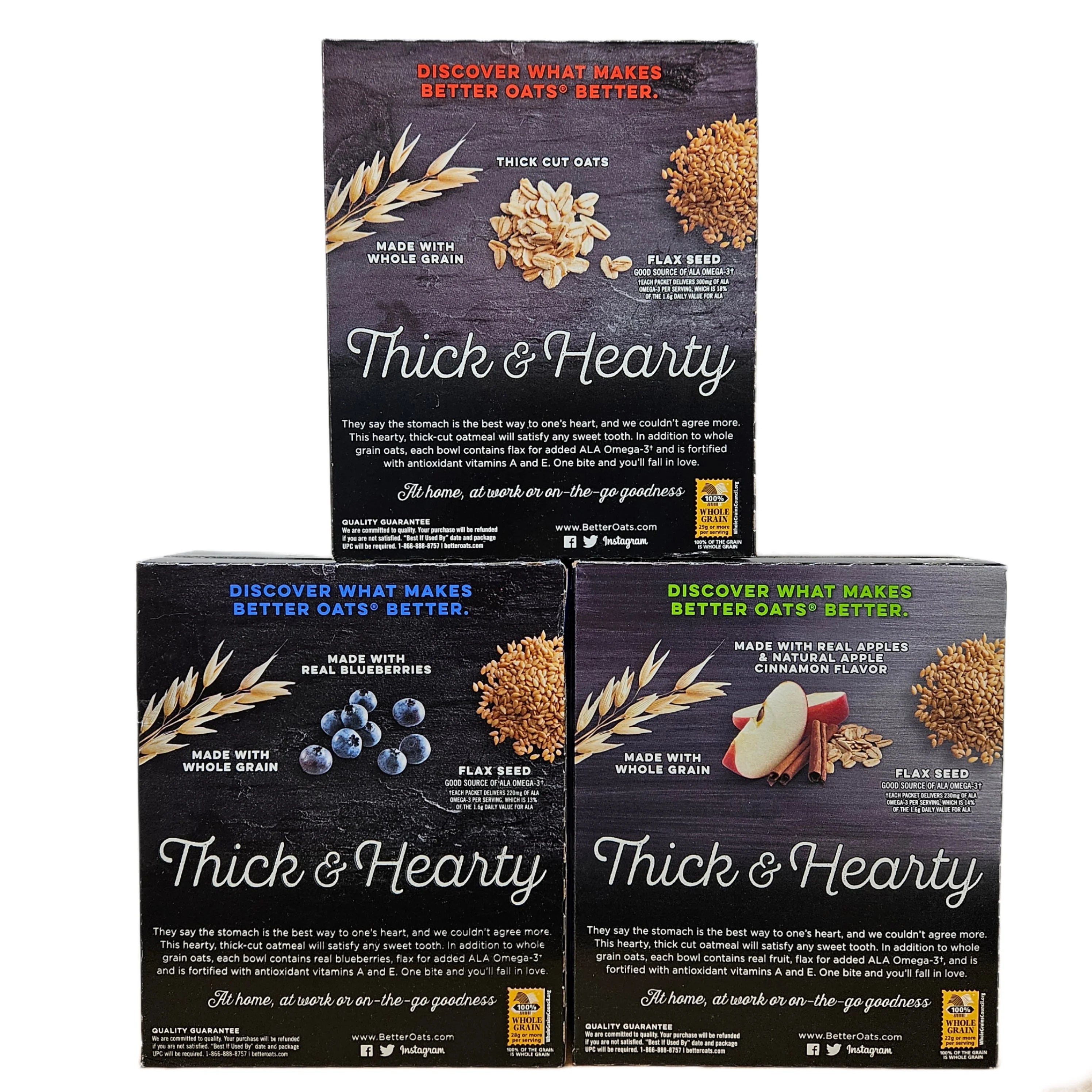 Thick & Hearty Instant Oatmeal Sample Pack T20194