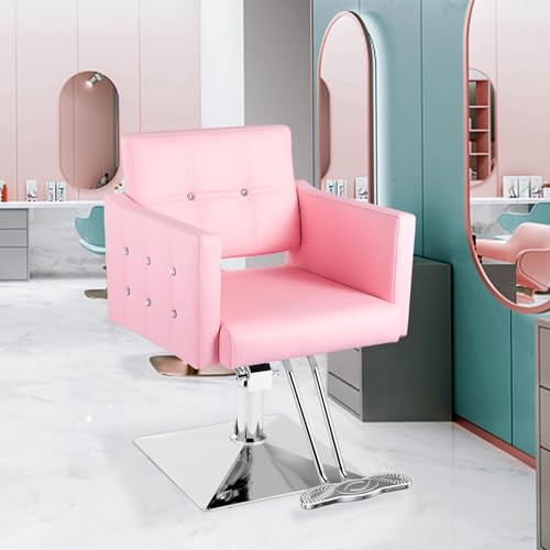 Wide Seat Hydraulic Swivel Reclining Barber Chair B909