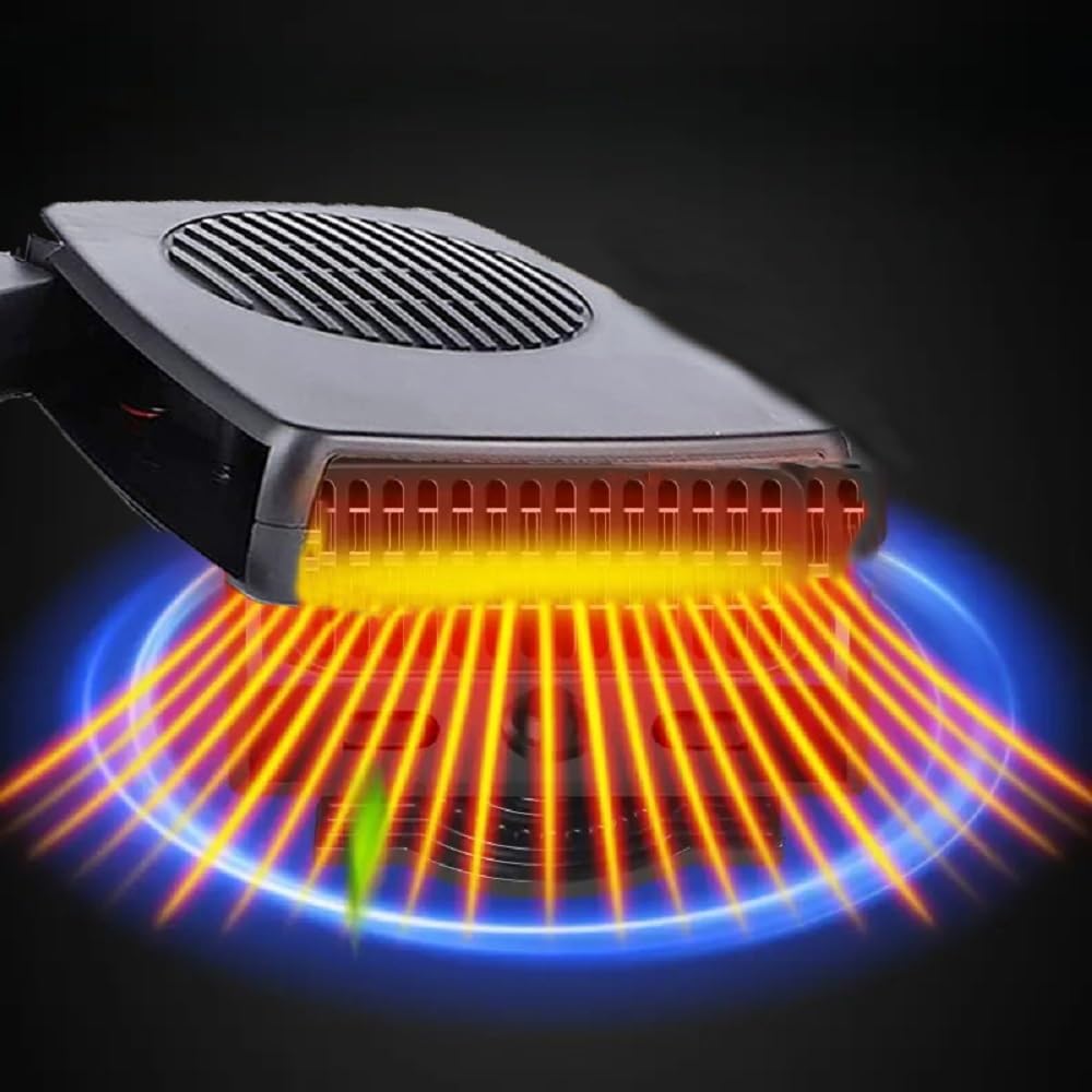 200W Portable Car Heater with Cigarette Lighter Plug T50248
