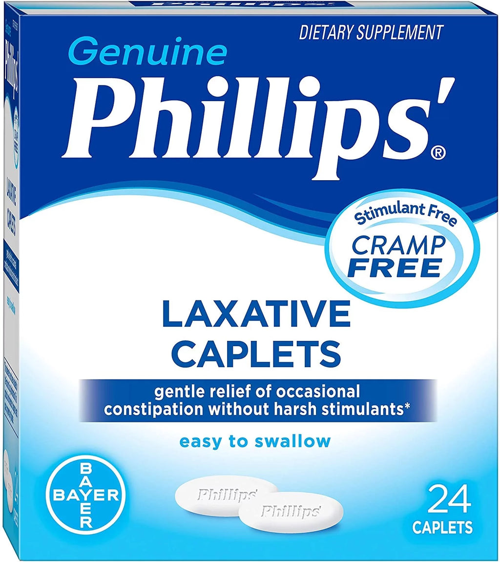 Gentle Occasional Constipation Relief Laxative Caplets, 24 Ct, 3 Pack W622679