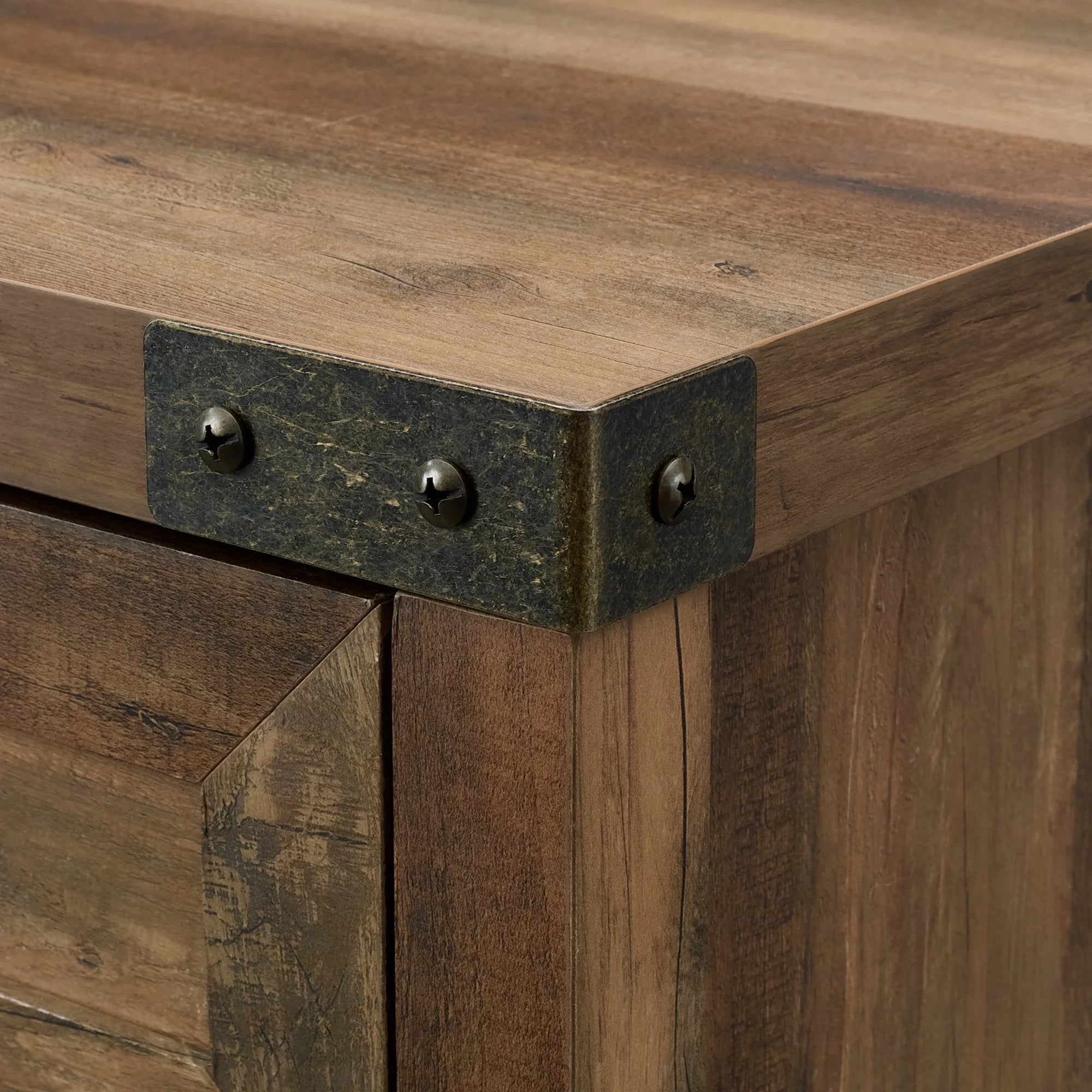 Reclaimed Barnwood Accent Cabinet I481