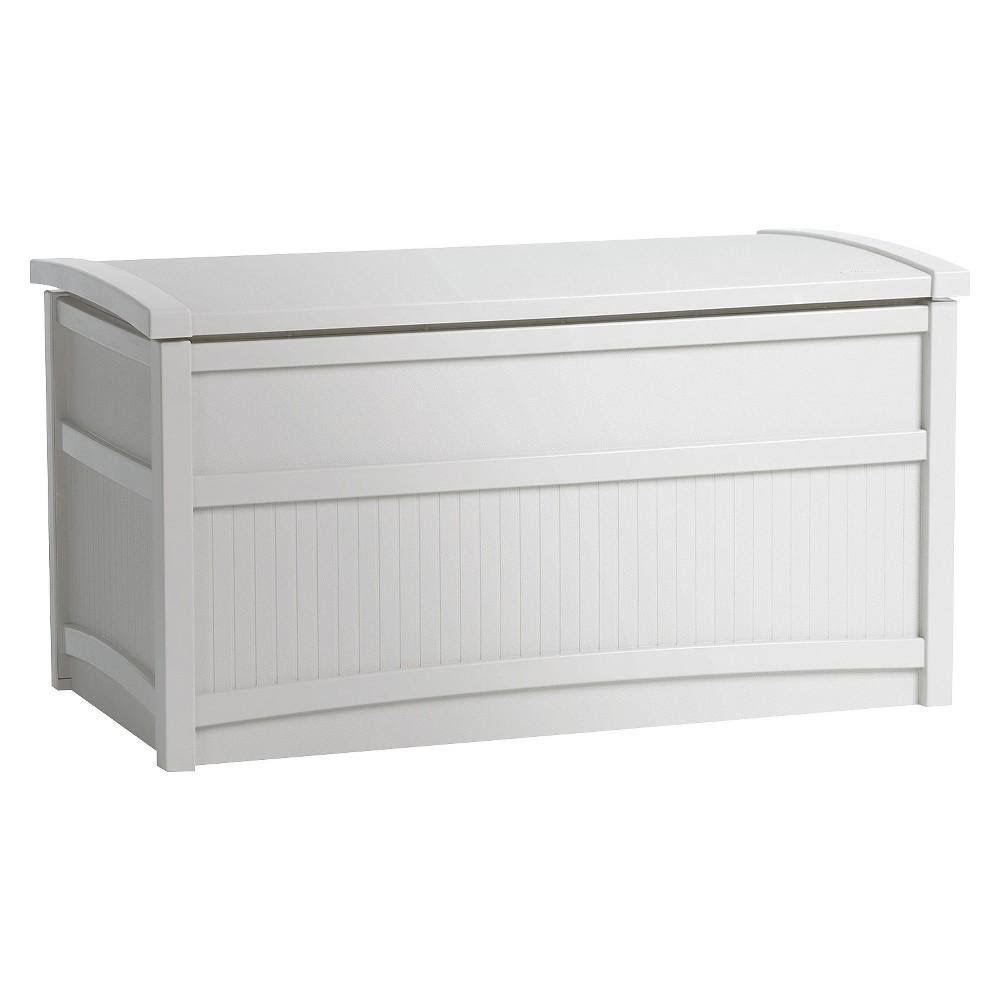 White Resin Deck Box T272326