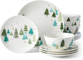 12-Piece Green Dinnerware Set N41916