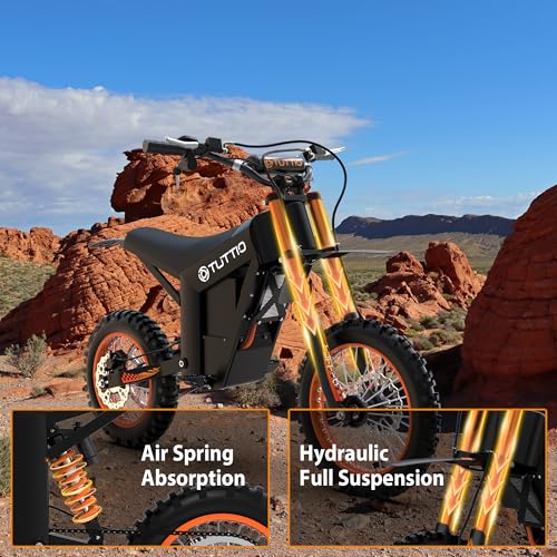 48V 21AH Electric Dirt Bike with 14"/12" Fat Tire H588160