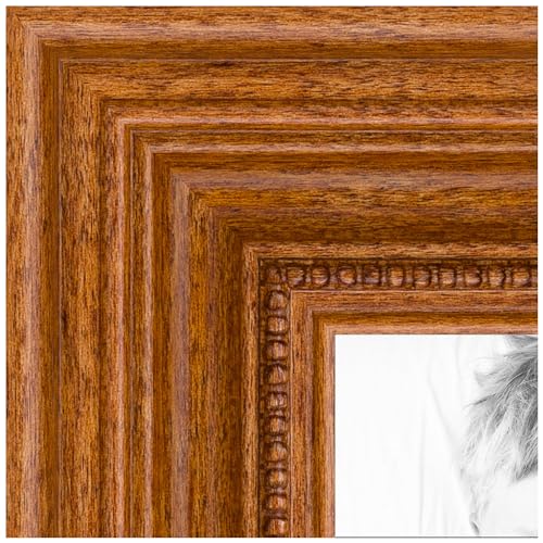 Brown 20x25 CM Picture Frame with Glass D26913