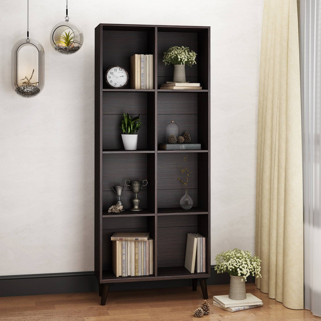 Wenge Faux Wood Bookcase E803360