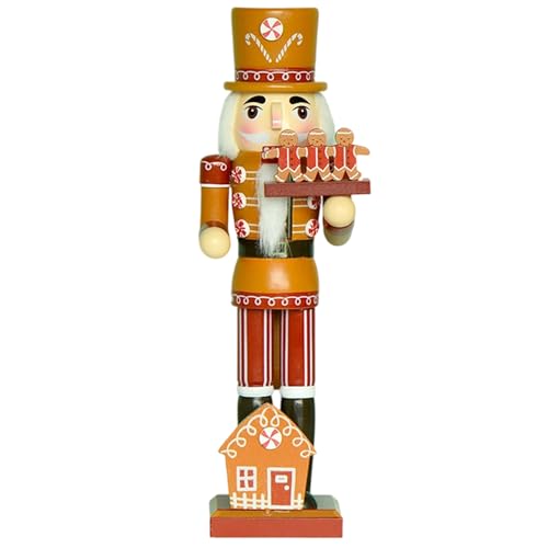 14 Inch Wooden Nutcracker Christmas Decor M9306