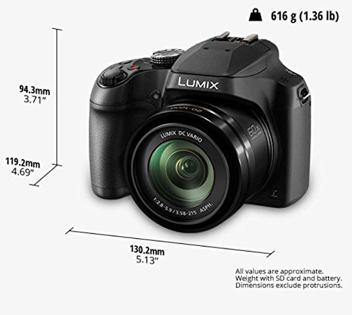 Compact Camera with 20-1200mm Zoom Lens and 4K Video Recording P174909