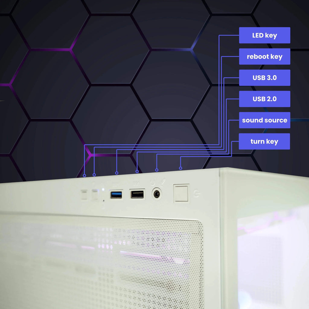 AMD Ryzen 7 9800X3D NVIDIA GeForce RTX 4070 Gaming PC N16763