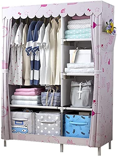 170 * 105 * 45cm Metal Bracket Fabric Wardrobe C385804