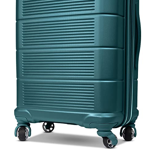 Purple Haze Expandable Hardside Carry-on Luggage with Spinner Wheels V77408