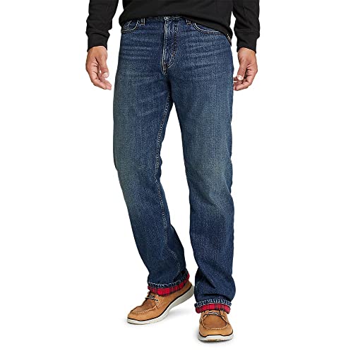 Men's Flannel-Lined Flex Jeans - Straight Fit X5507
