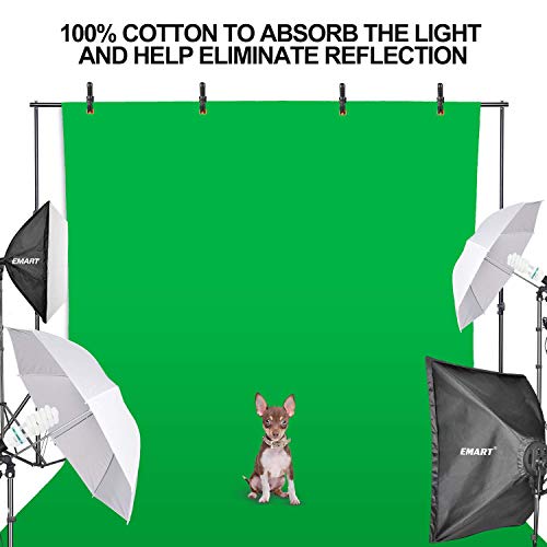 Green Screen Backdrop 6 x 9 FT V2912