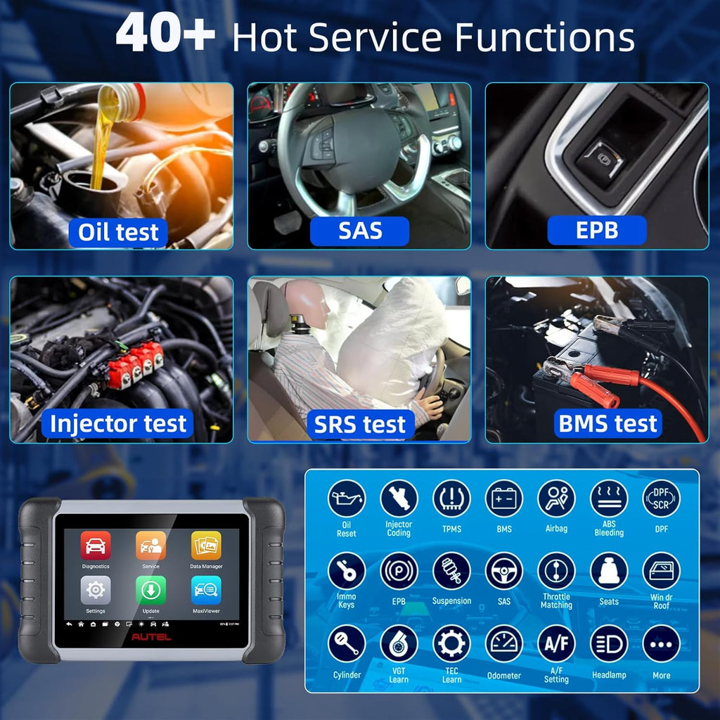 40+ Service Active Test Injector Coding Android 11 OBD2 Auto Scan Tool L87947