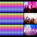 220 Pieces LED Light up Foam Sticks Colorful Flashing Glow Stick with 3 Modes K3232