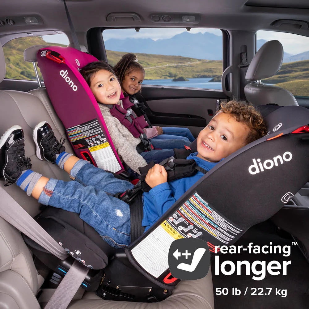 Black Jet All-in-One Convertible Car Seat T8488