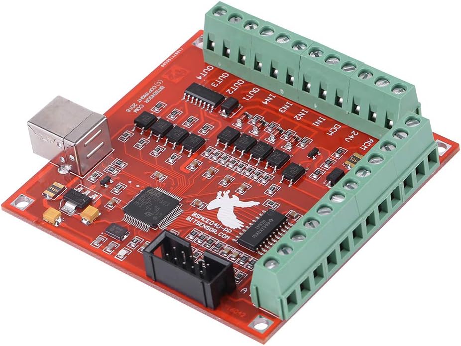 USB 4-Axis Linkage Mach3 Stepper Motor Motion Control Card H6034