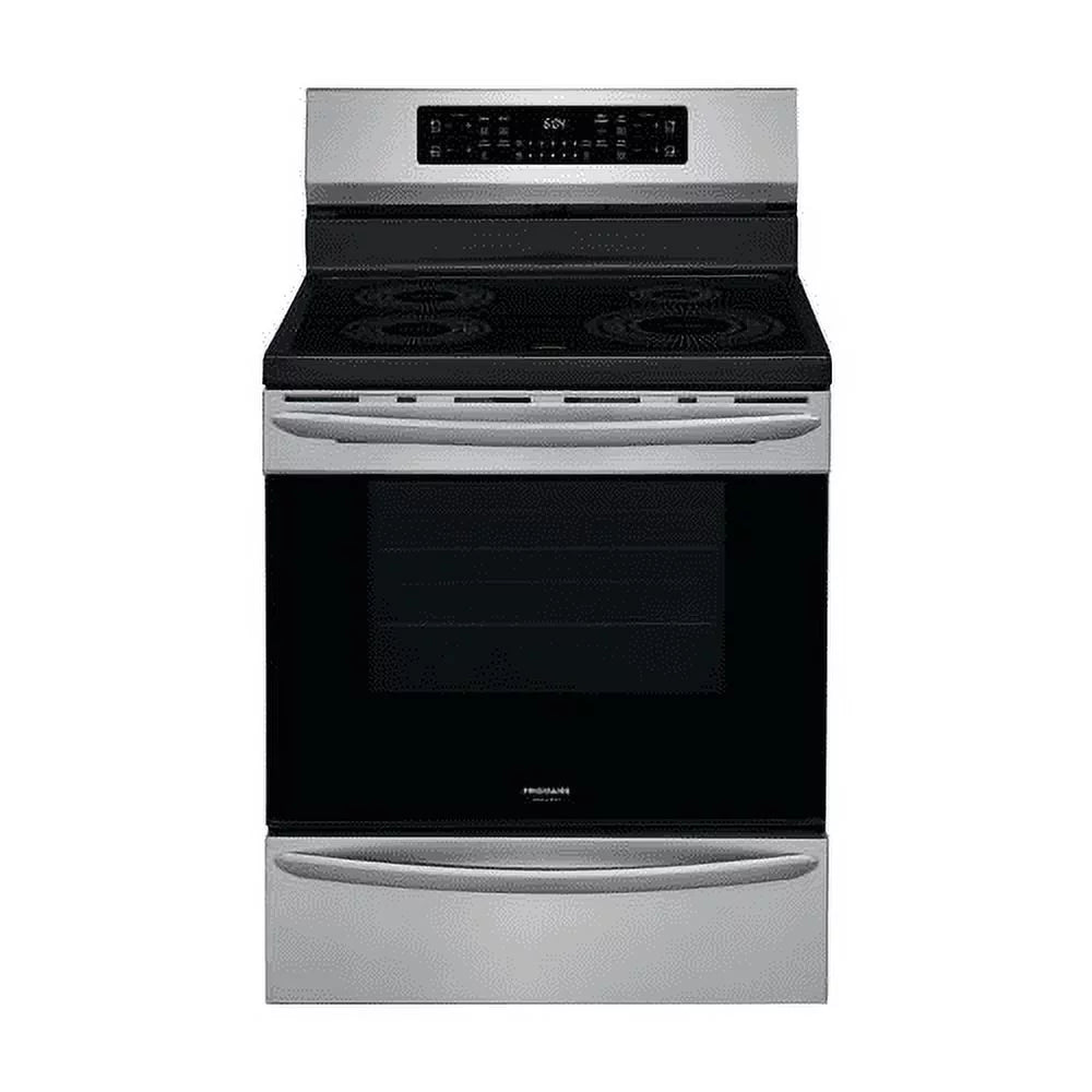 30 Induction Range with 4 Elements 5.4 cu. ft. Capacity Air Fry and Steam Cleaning Option in Fingerprint Resistant Stainless Steel C50509