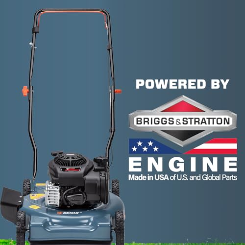 21-Inch 140 cc Gas Push Lawn Mower J6788