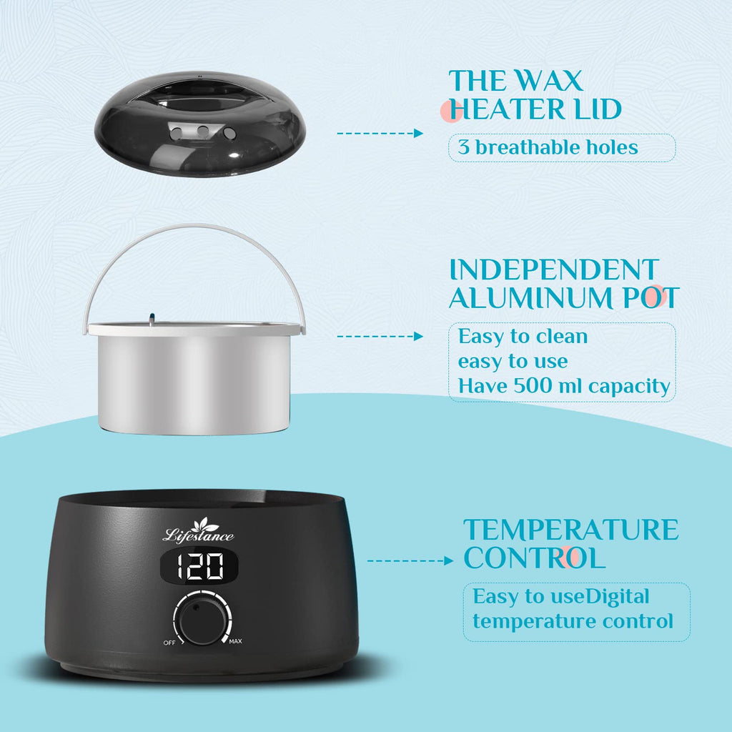 500ml 14oz Digital Wax Heater X51906