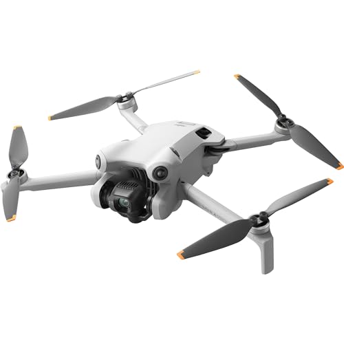 DJI Mini 4 Pro Drone Fly More Combo with RC 2 Controller, Folding Drone with 4K Video, Under 249g, 34 Mins Flight Time, 3 Batteries Bundle with 128GB Memory Card W230456