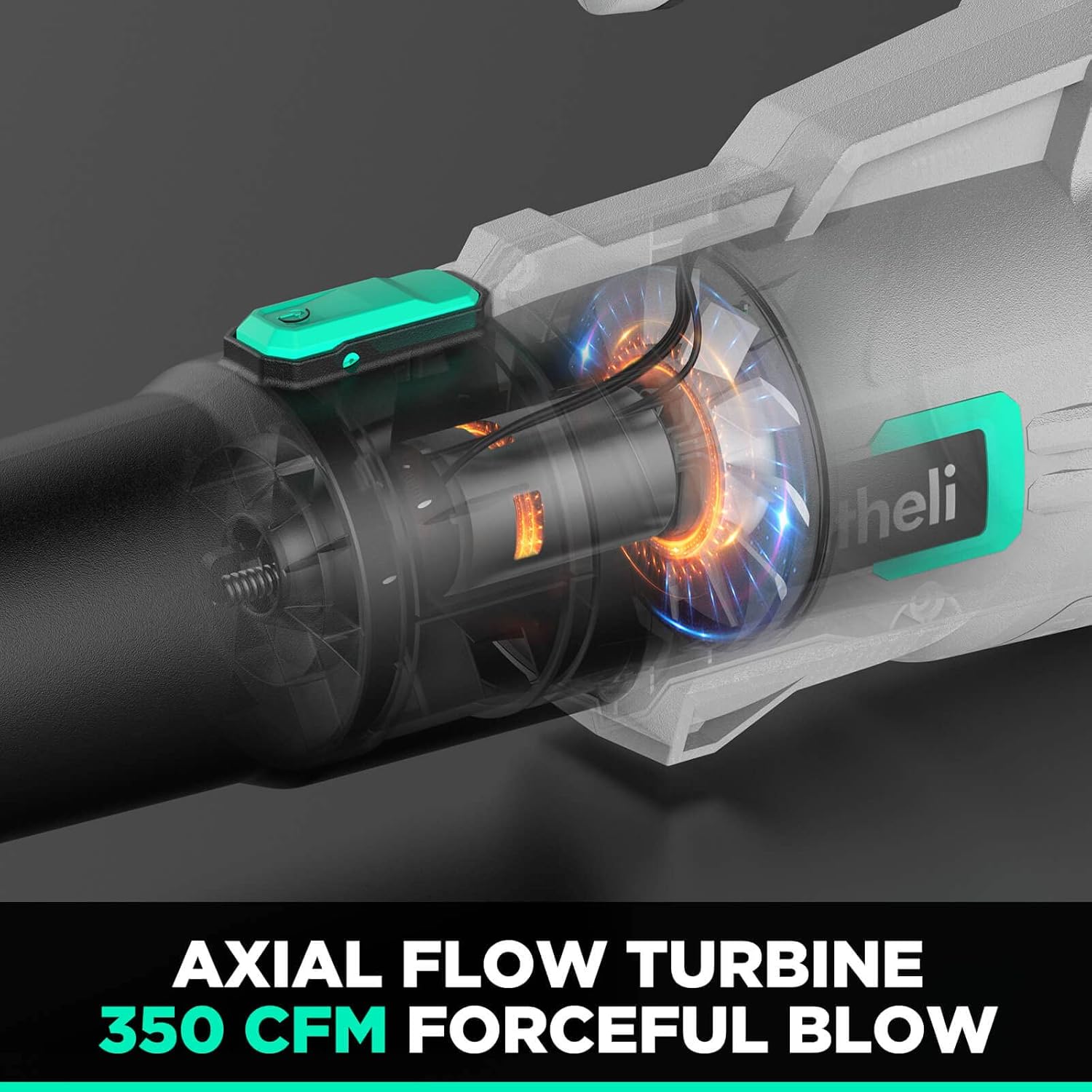 20V Cordless Leaf Blower with 4.0Ah Battery & Charger M2306