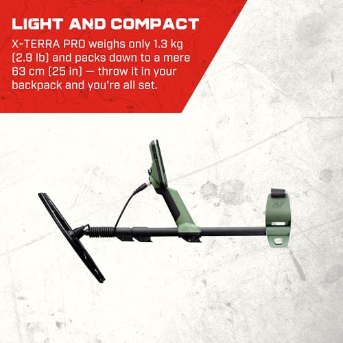 Waterproof Metal Detector with 3 Detect Modes P60801