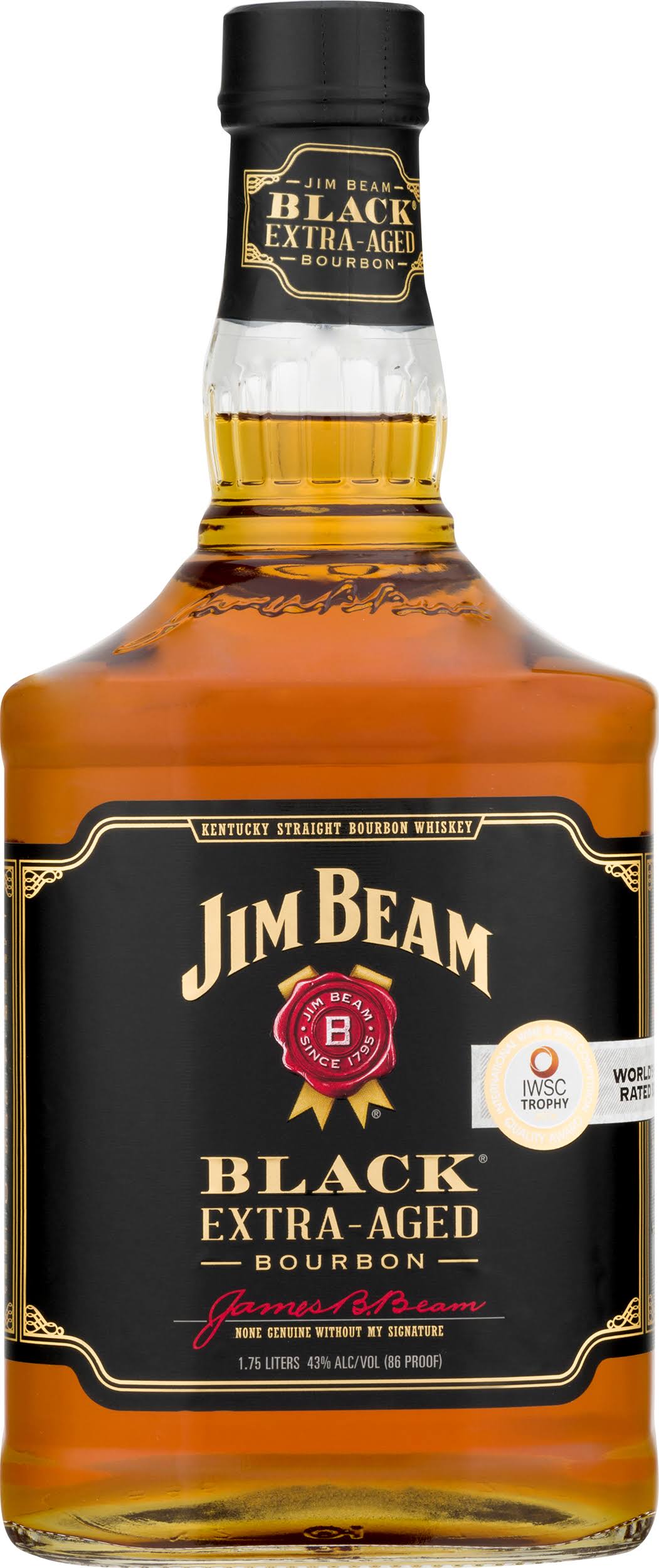 Black Aged 8 Year Old Bourbon - 1.75 L bottle I7067