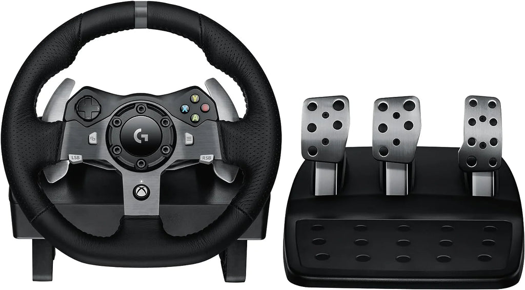 Logitech G920 Driving Force Racing Wheel and Floor Pedals J421
