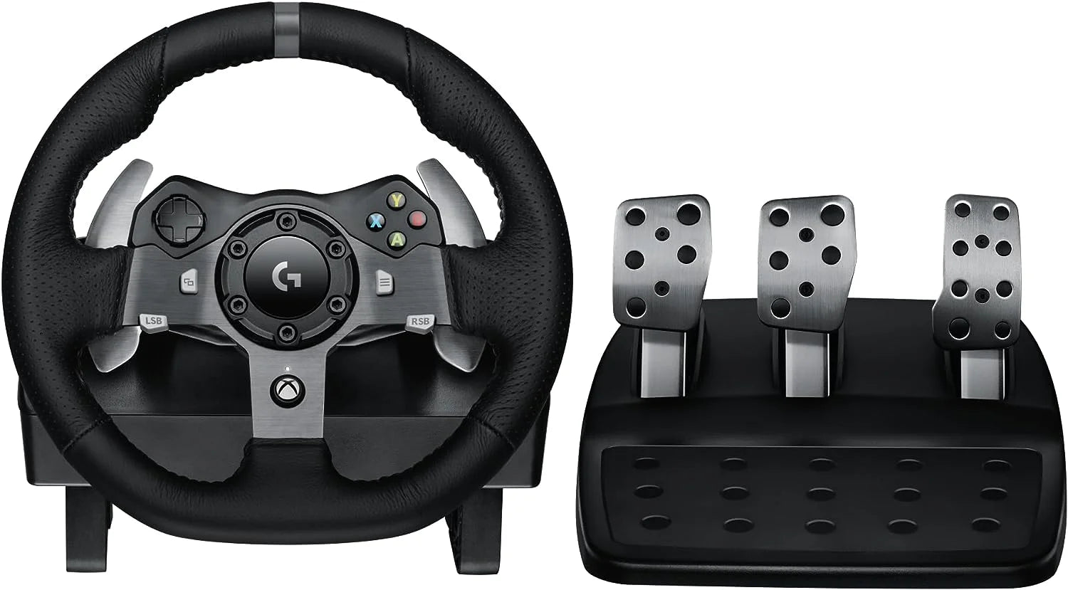 Logitech G920 Driving Force Racing Wheel and Floor Pedals J421