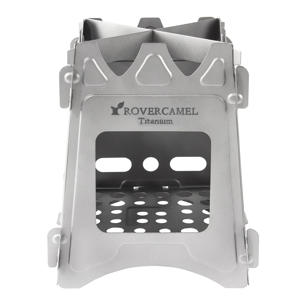 Titanium Wood Burning Camping Stove Z3749
