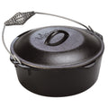 Cast Iron 5 Quart Seasoned Dutch Oven with Bail Handle F182160