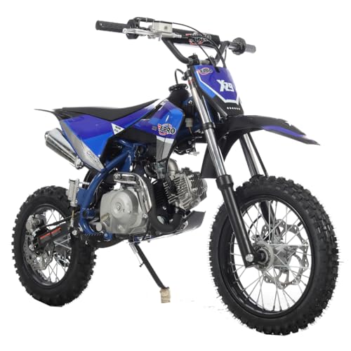 110cc Dirt Bike with Automatic Transmission, Electric Start, 14"/12" Tires (Black) I733009