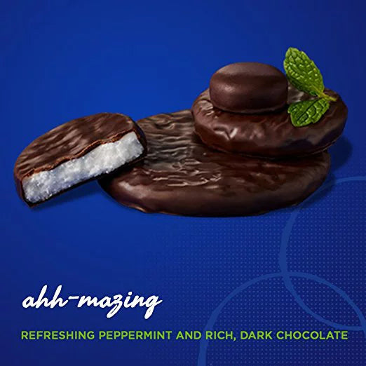 Peppermint Patties Dark Chocolate Candy, 40 Oz J432