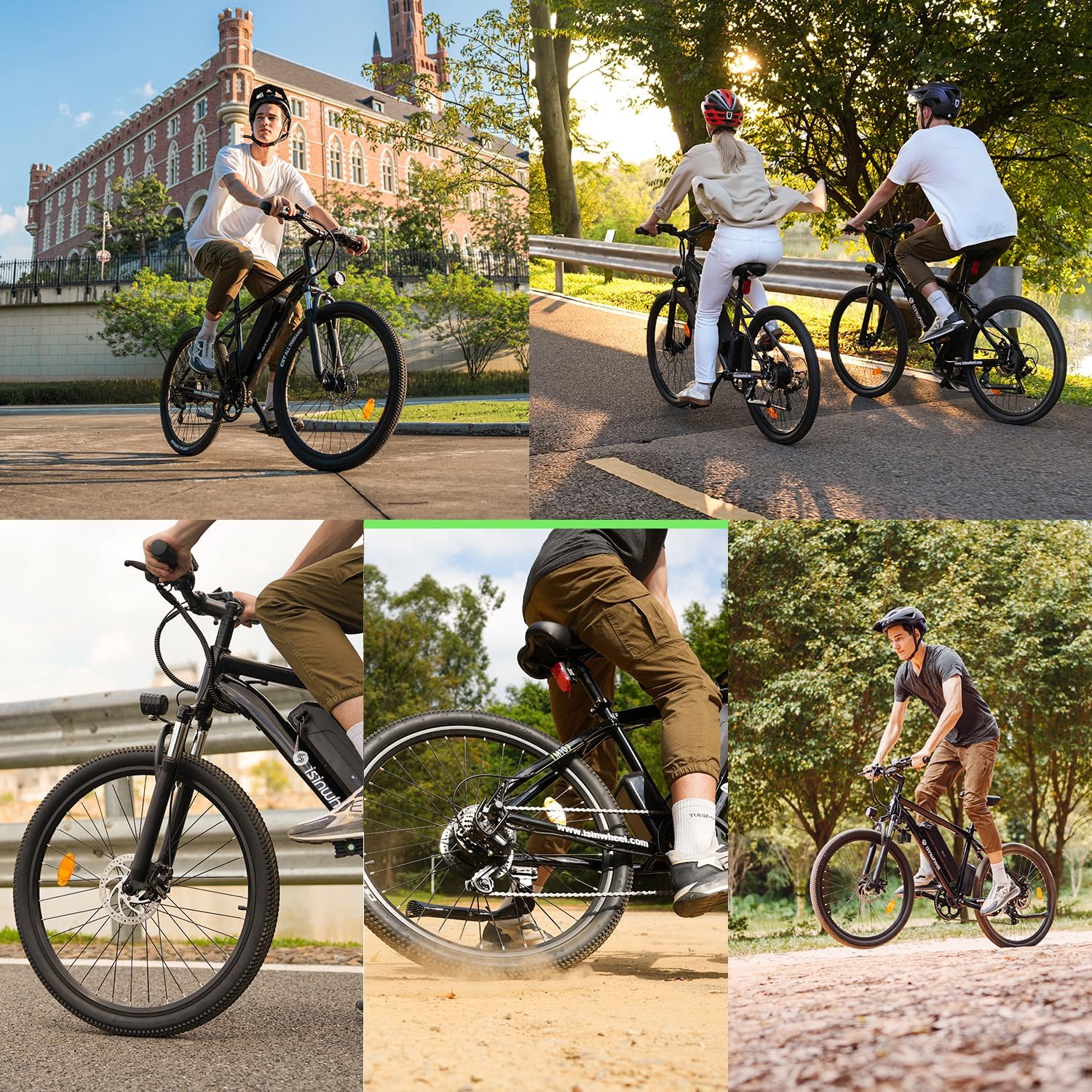 26" Electric Mountain Bike with 500W Brushless Motor and Removable Battery S590287