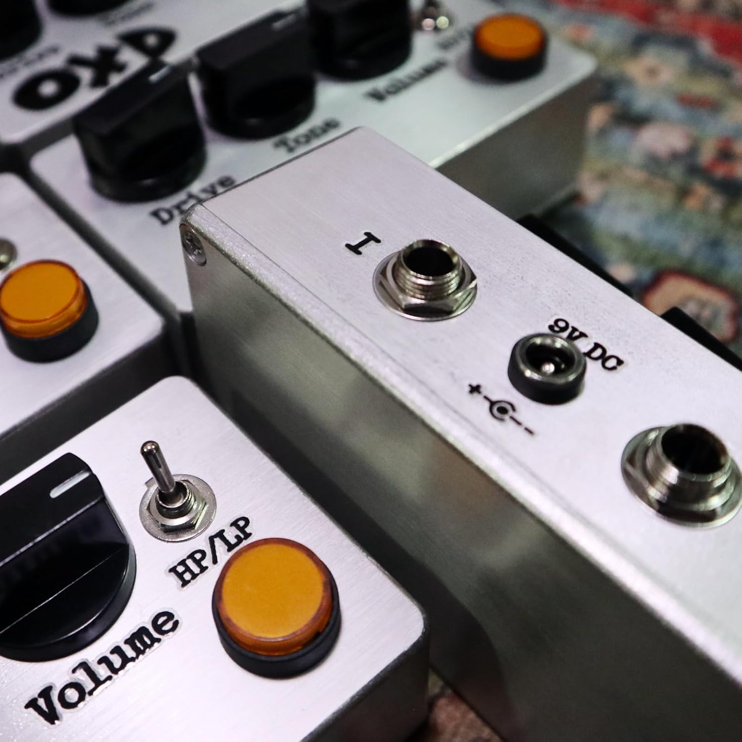Overdrive Guitar Pedal with Two Effects, True Bypass, DC 9V T515