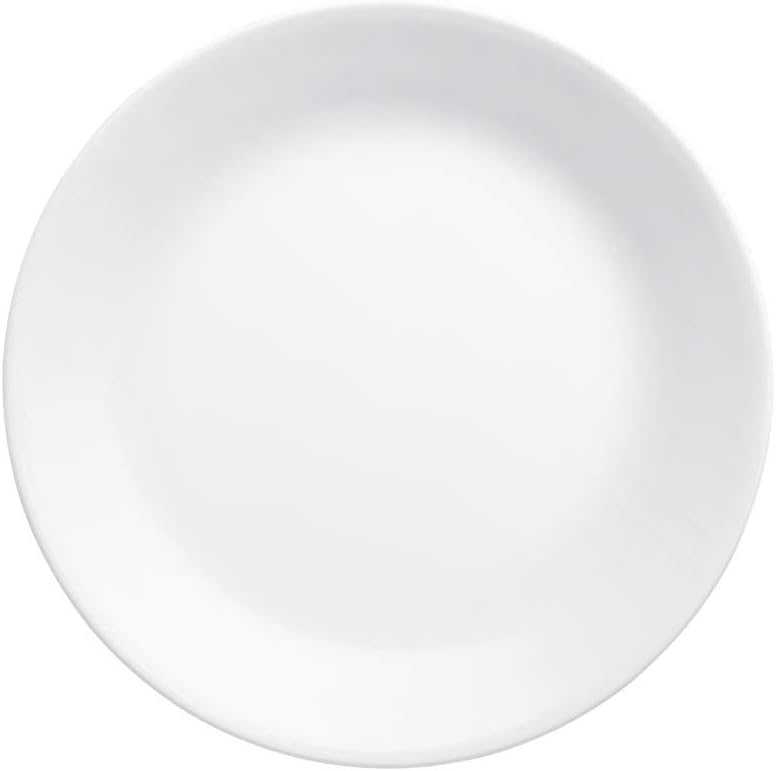 6-Piece White Dinner Plates Set T4448