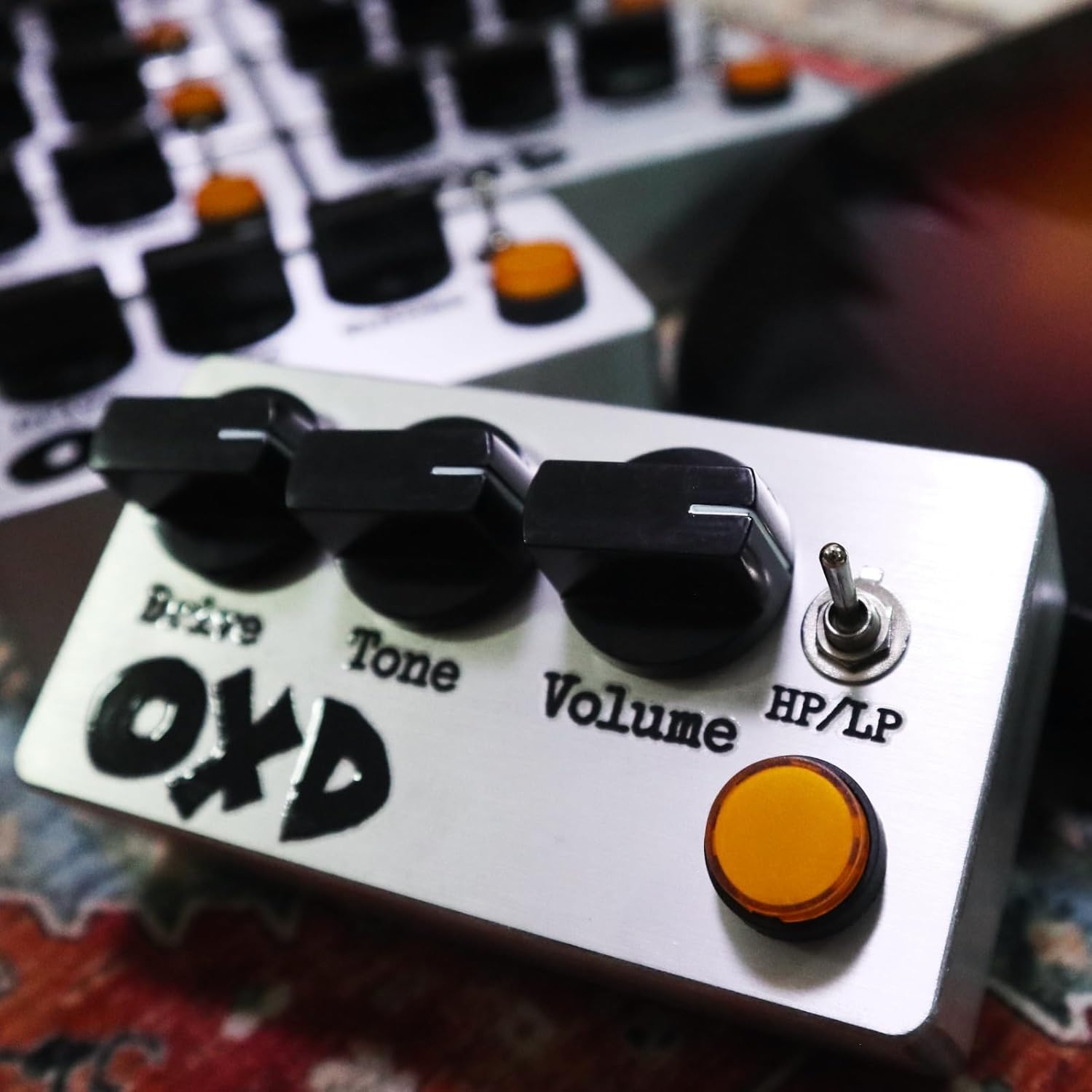 Overdrive Guitar Pedal with Two Effects, True Bypass, DC 9V T515