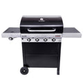 Black 4-Burner Gas Grill E674