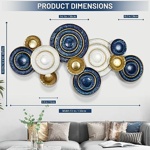 50''x26'' Metal Wall Art E322731