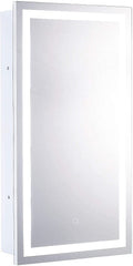 Tri-color LED Single Door Cabinet Mirror Z6725
