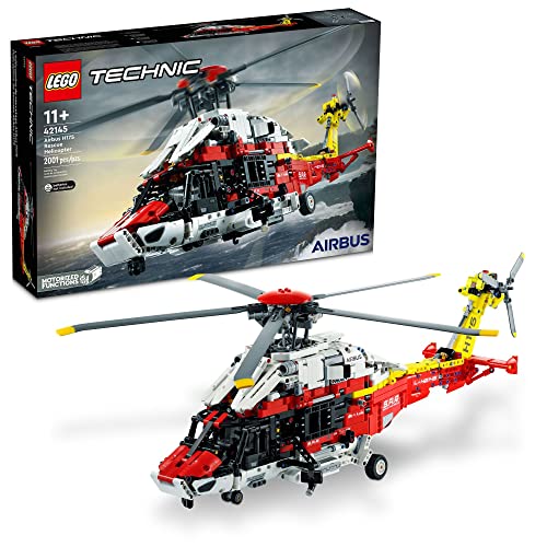 LEGO Technic Airbus H175 Rescue Helicopter Building Toy Set (2,001 Pieces) B265