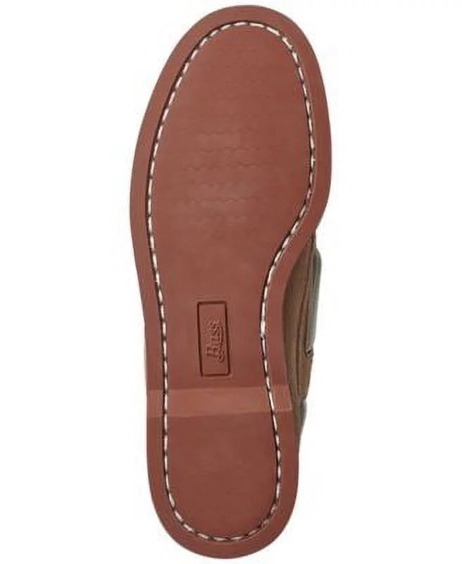 Womens Desert Sand Beige Removable Padded Insole Slip Resistant Round Toe Lace-Up Leather Loafers Shoes 11 M X572