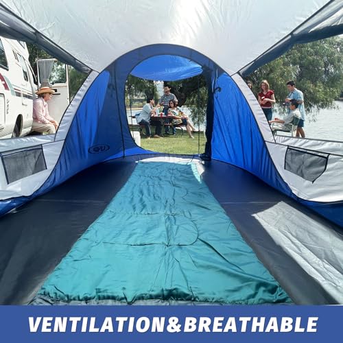 3 Person Instant Pop Up Camping Tent with Carrying Bag X2032