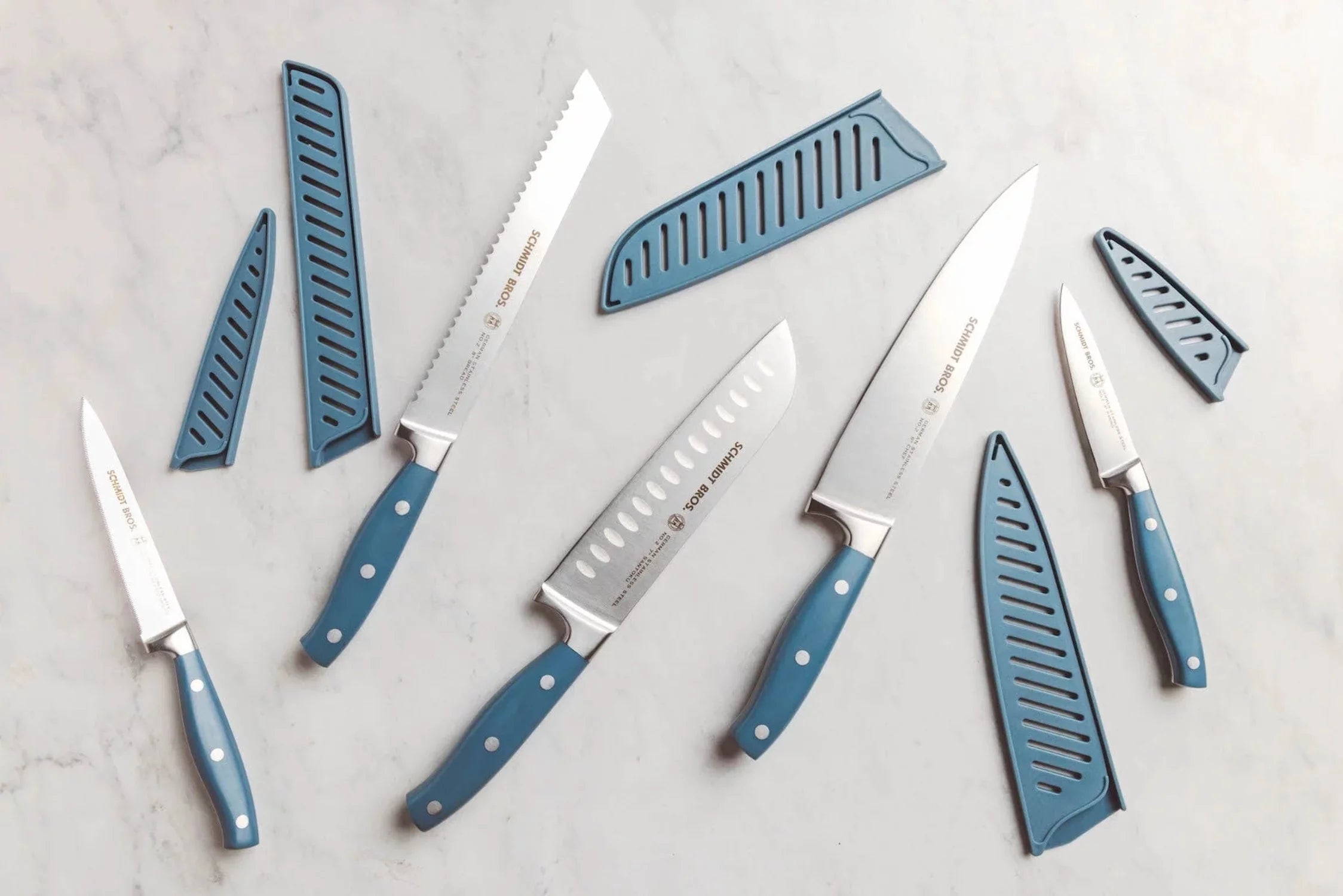 10-Piece Knife Set with Sheaths S788