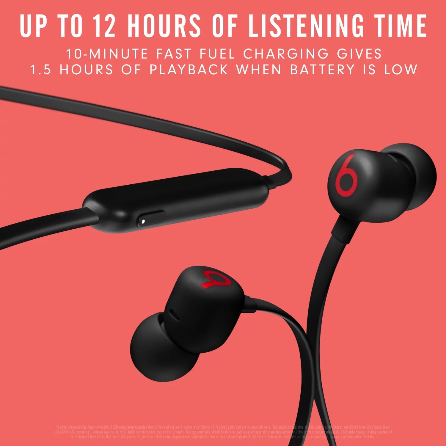 All-Day Wireless Earphones Beats Black H868